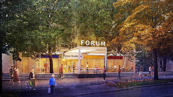 Visualisierung des neuen Forums